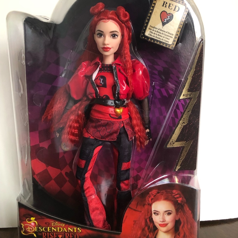 Disney Descendants Red Doll